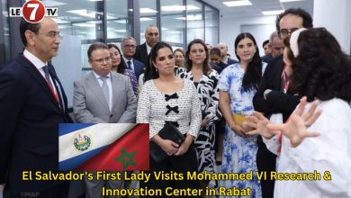 Photo of El Salvador’s First Lady Visits Mohammed VI Research & Innovation Center in Rabat