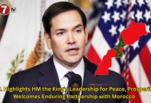 Photo of U.S. Highlights HM the King’s Leadership for Peace, Prosperity, Welcomes Enduring Partnership with Morocco