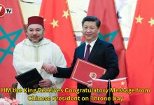 Photo of HM the King Receives Congratulatory Message from Chinese President on Throne Day