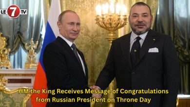 Photo of HM the King Receives Message of Congratulations from Russian President on Throne Day