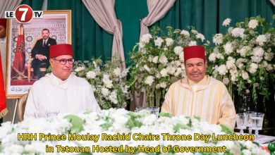 Photo of HRH Prince Moulay Rachid Chairs Throne Day Luncheon in Tetouan Hosted by Head of Government