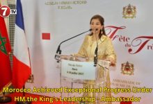 Photo of Morocco Achieved Exceptional Progress Under HM the King’s Leadership – Ambassador